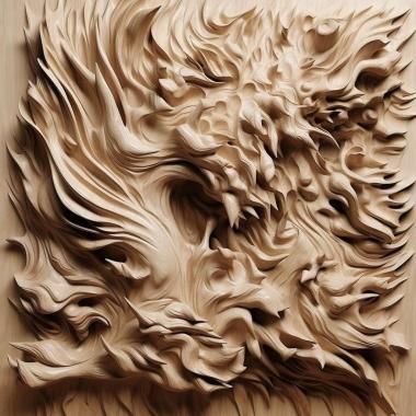 Patterns and decorations st van herpen 4 3d model